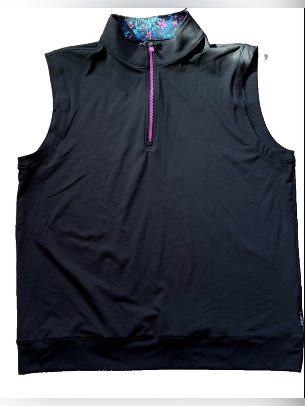 NWT MAELREG Black Performance Golf Vest Men’s L